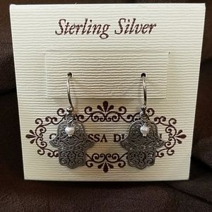 Brand New Sterling Silver and Pearl Earrings